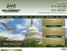 Tablet Screenshot of haymarkettrans.com